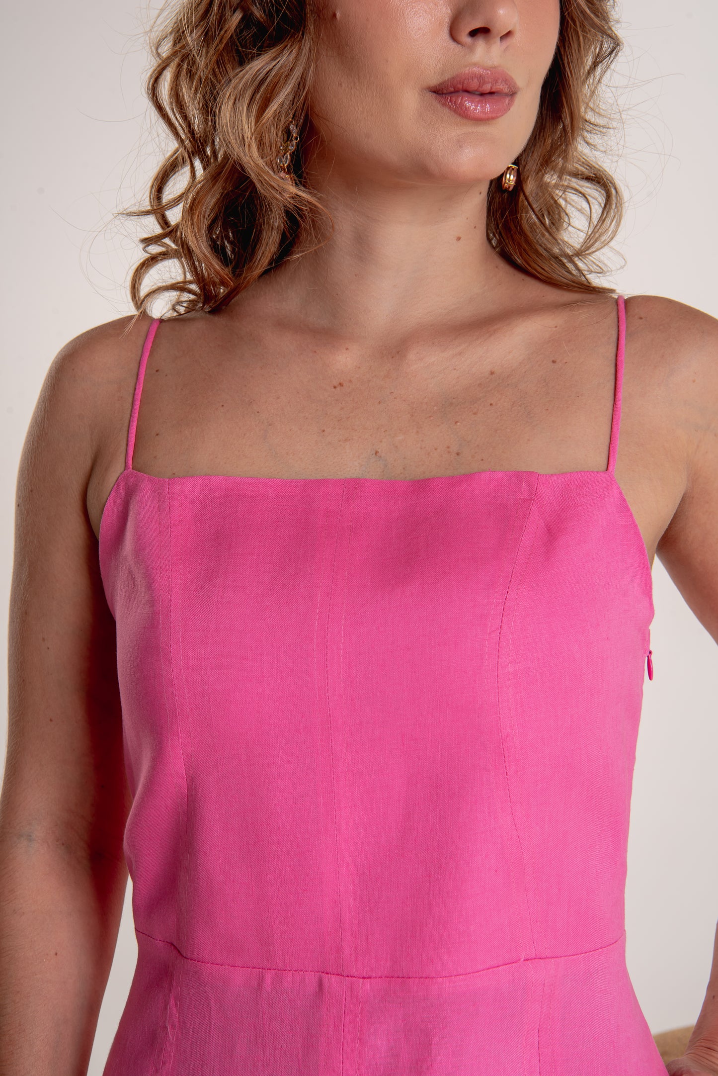 Vestido Renata Rosa