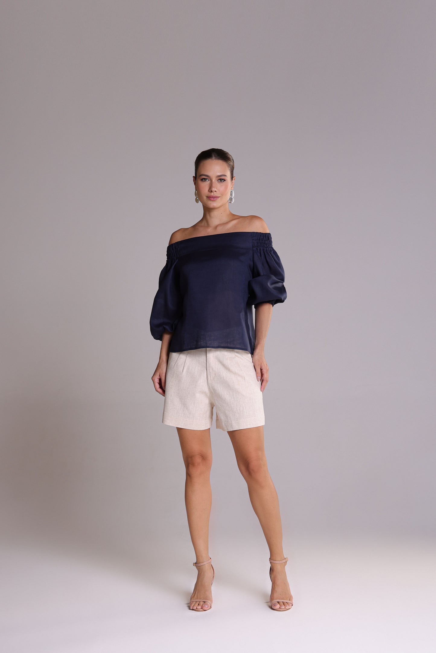 Blusa Polônia Marinho