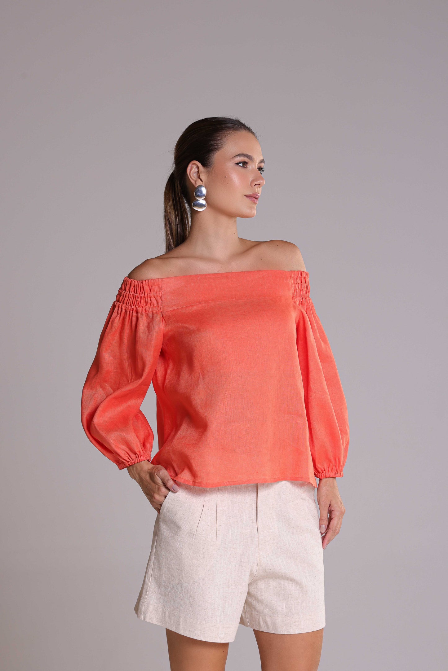 Blusa Polônia Laranja