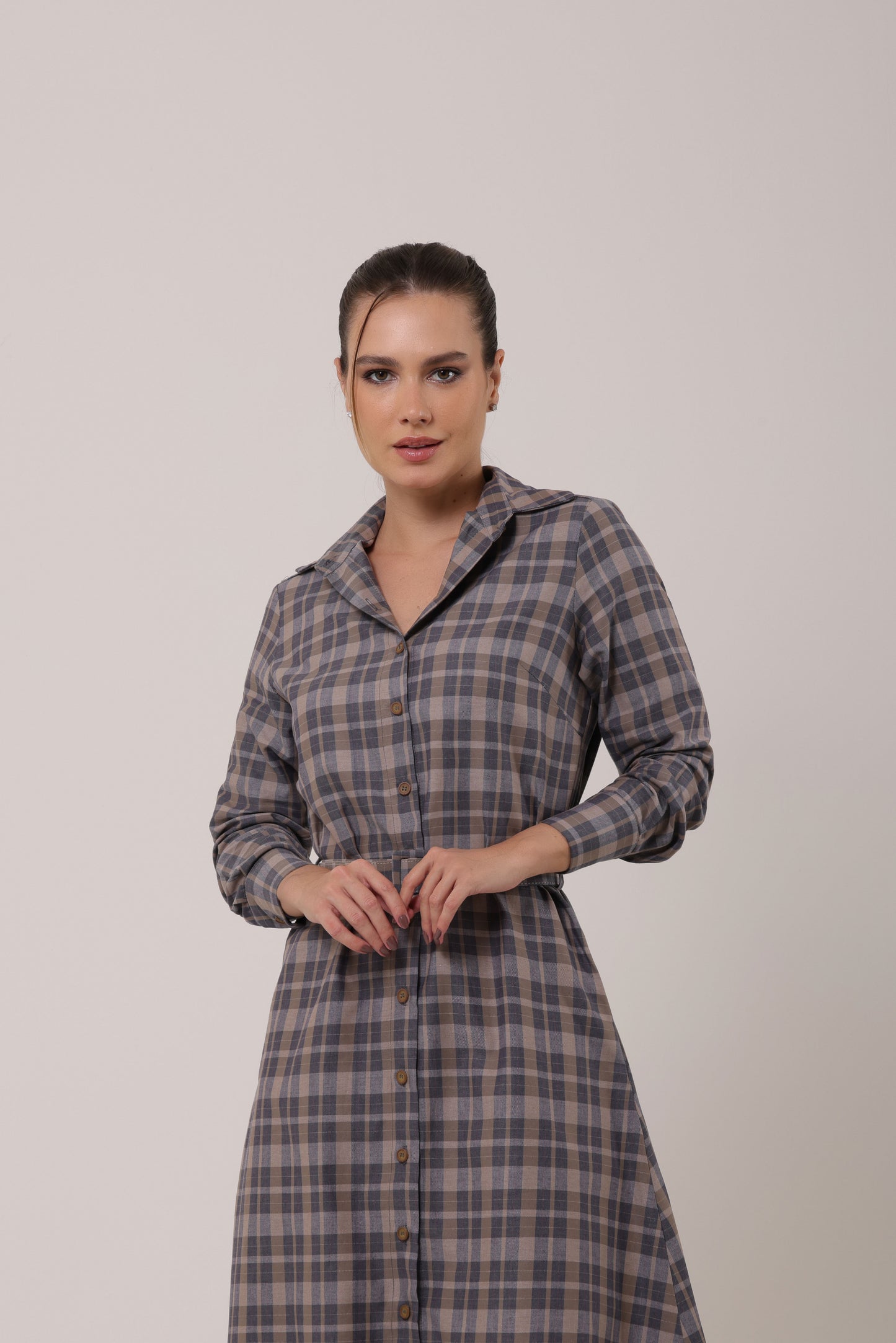Vestido Rubi Xadrez Clássico