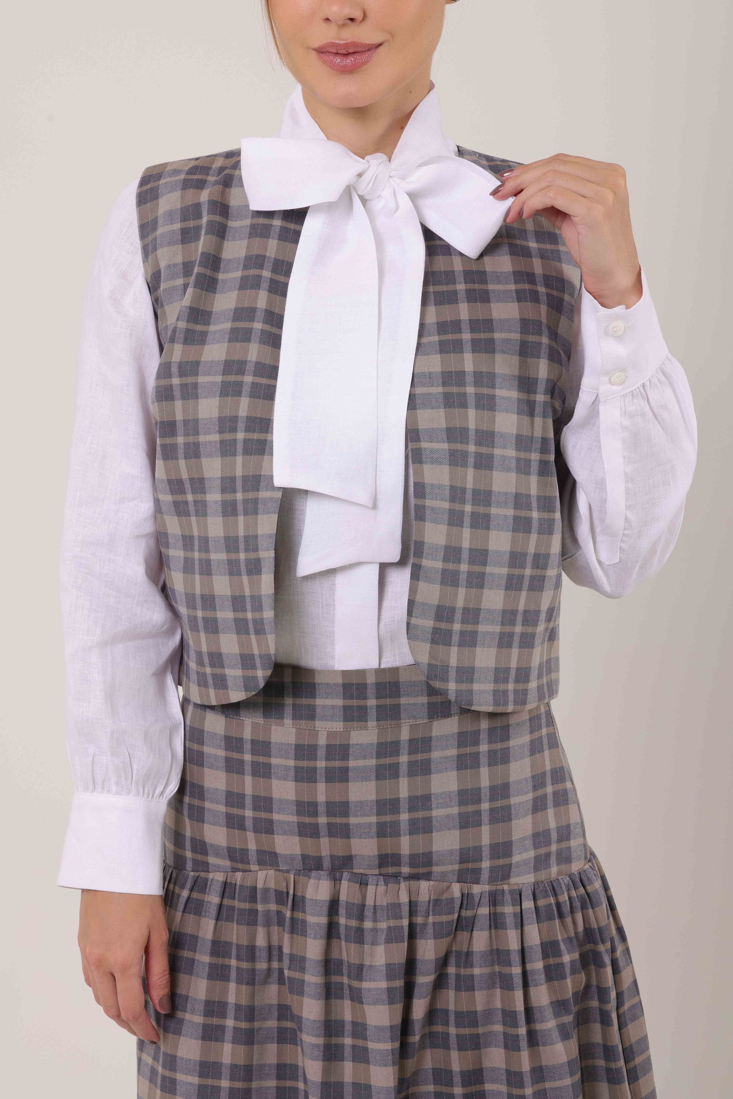 Blusa Sophie Xadrez