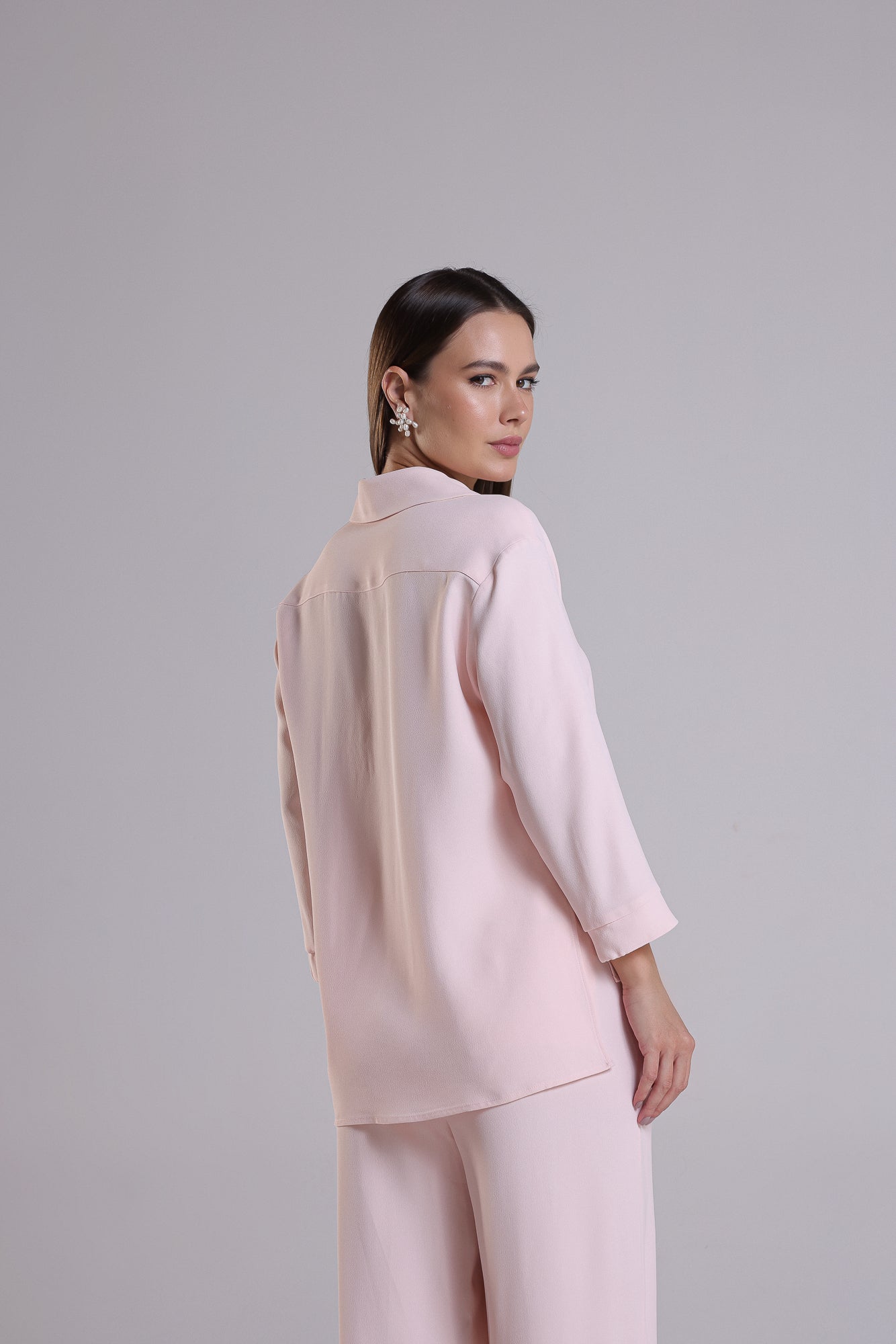 Camisa Chloé Patou Rosa