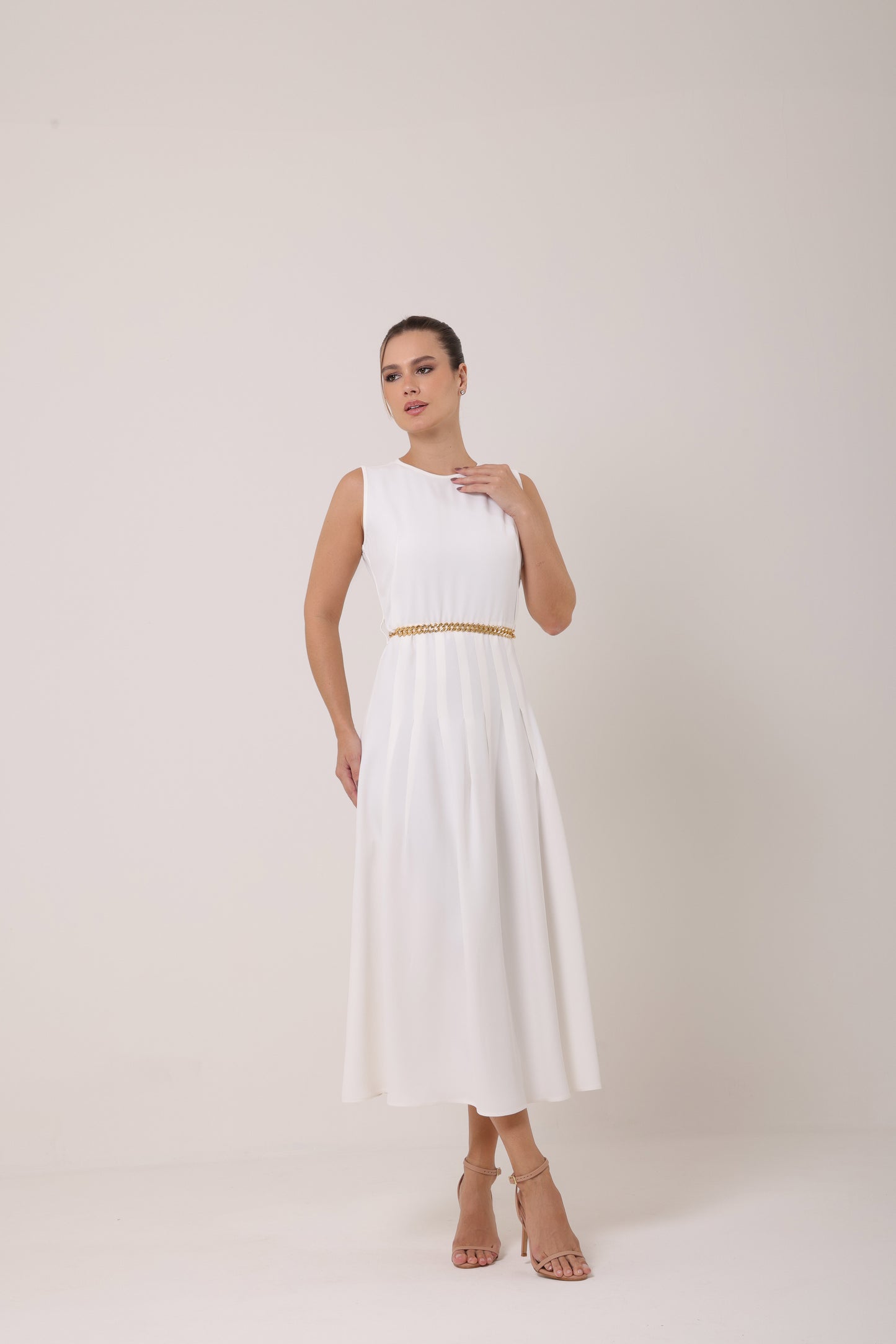 Vestido Aurora Branco