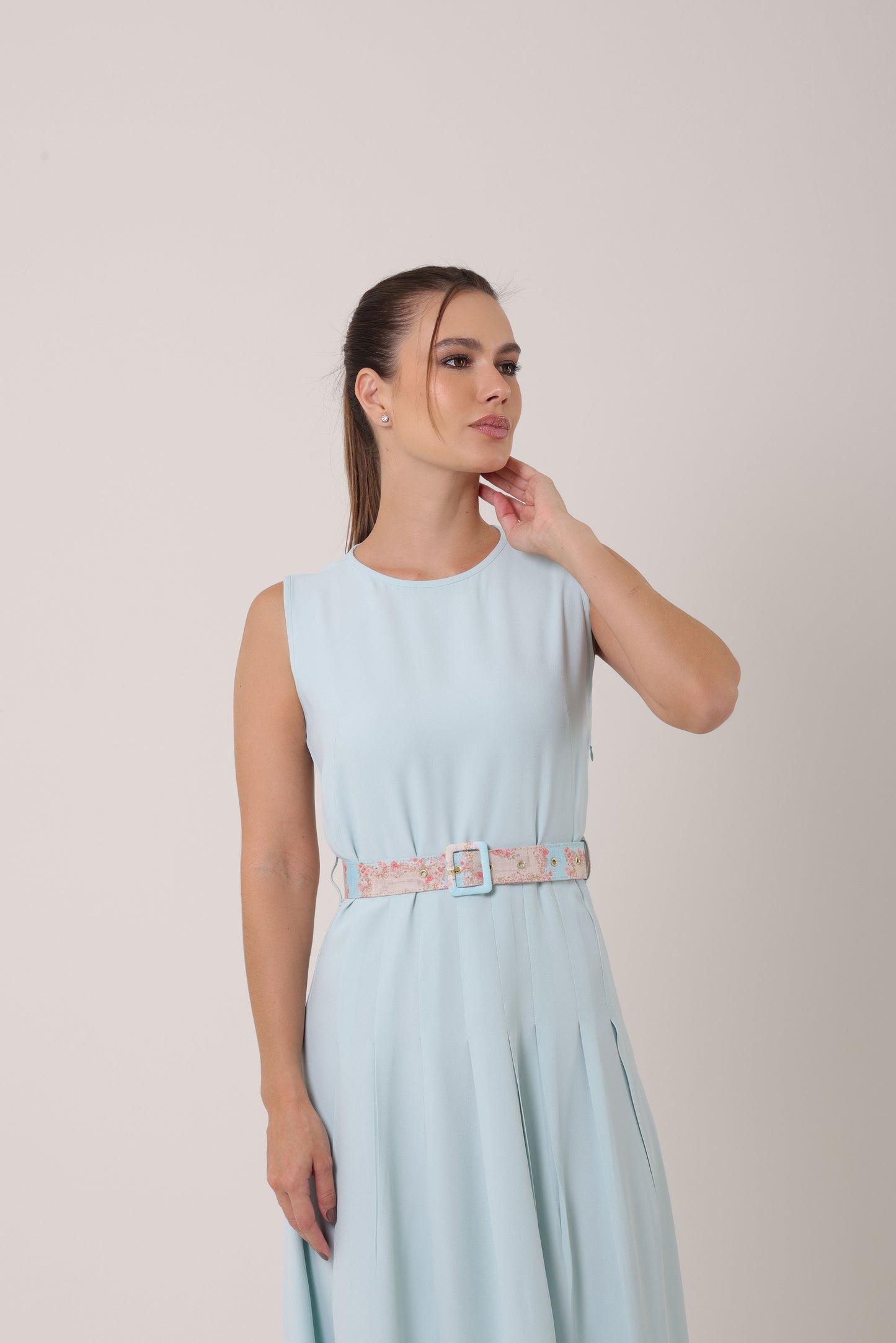 Vestido Aurora Azul