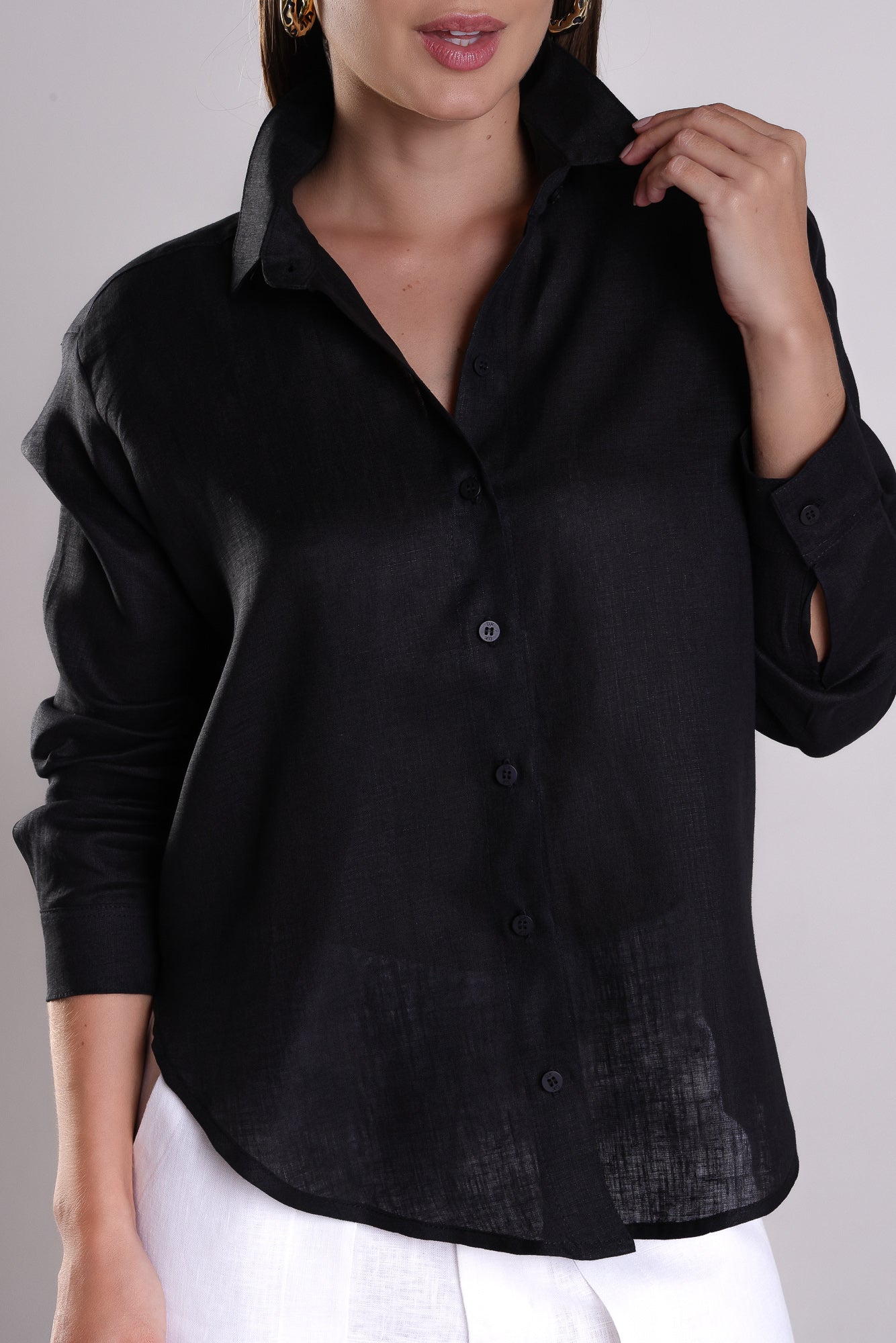 Camisa Tâmisa Preta