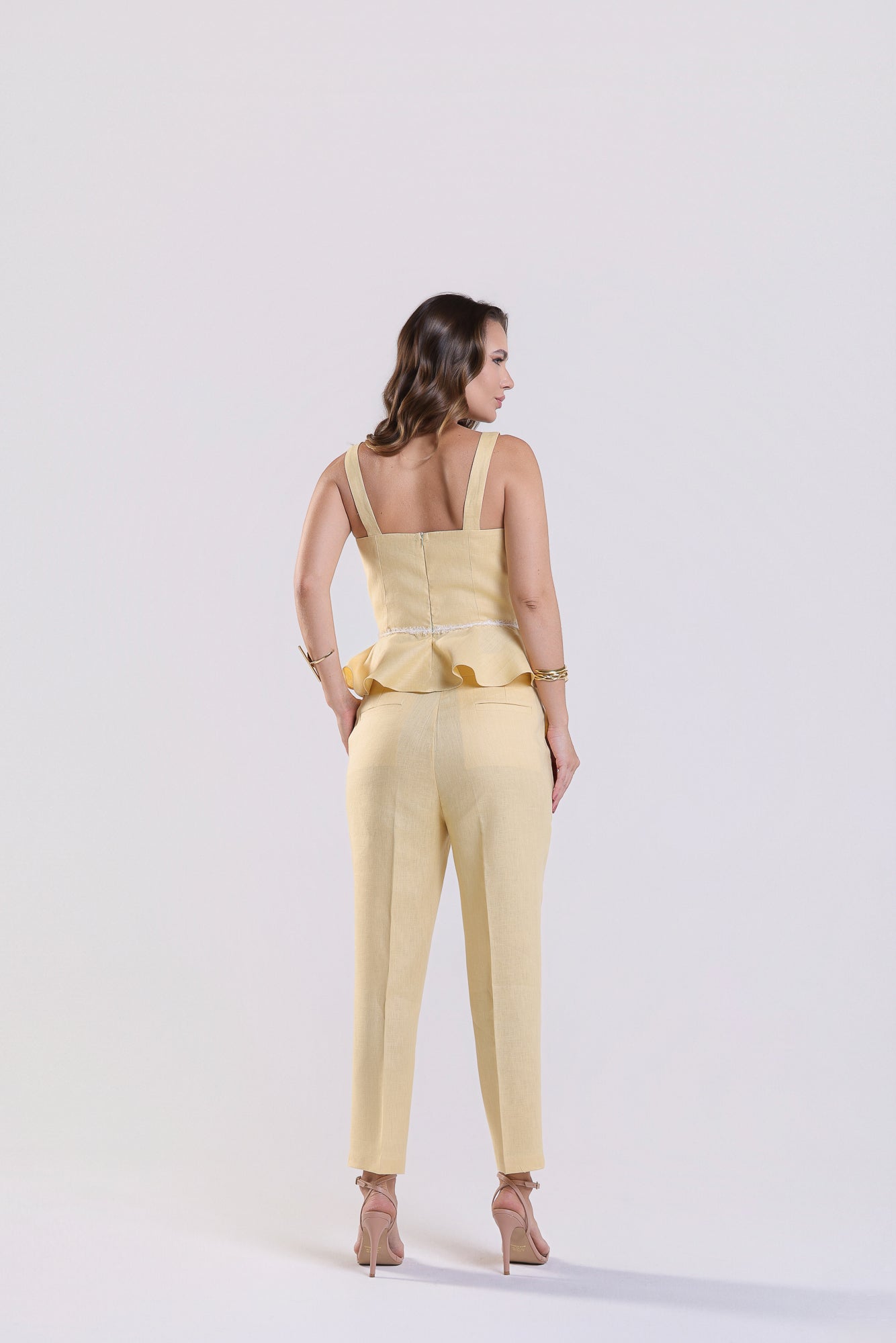 Calça Charlotte Amarela