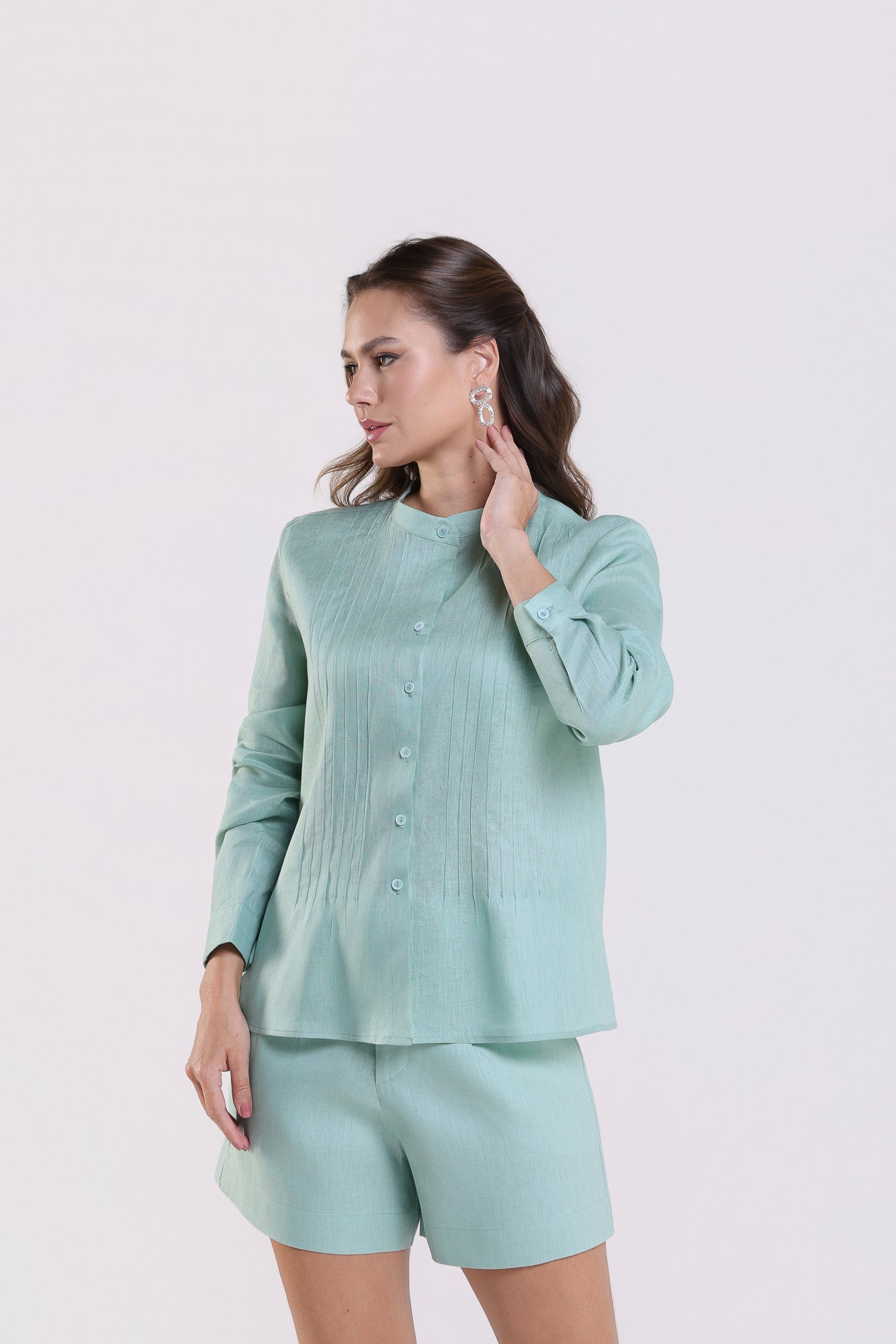 Camisa Celline Menta