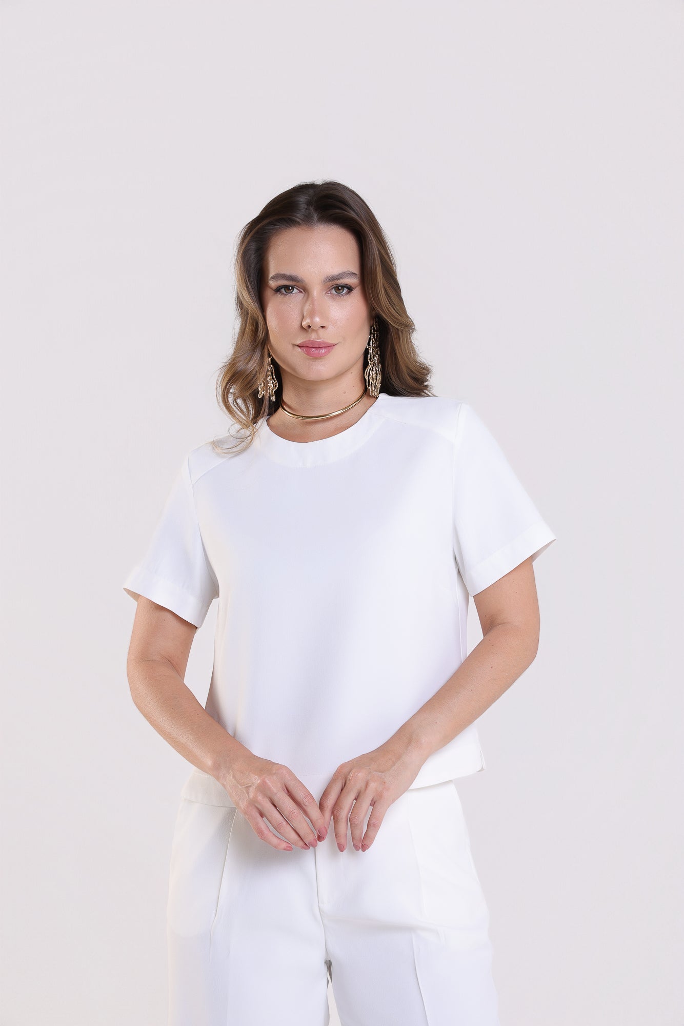 Blusa Catherine Patou Off White
