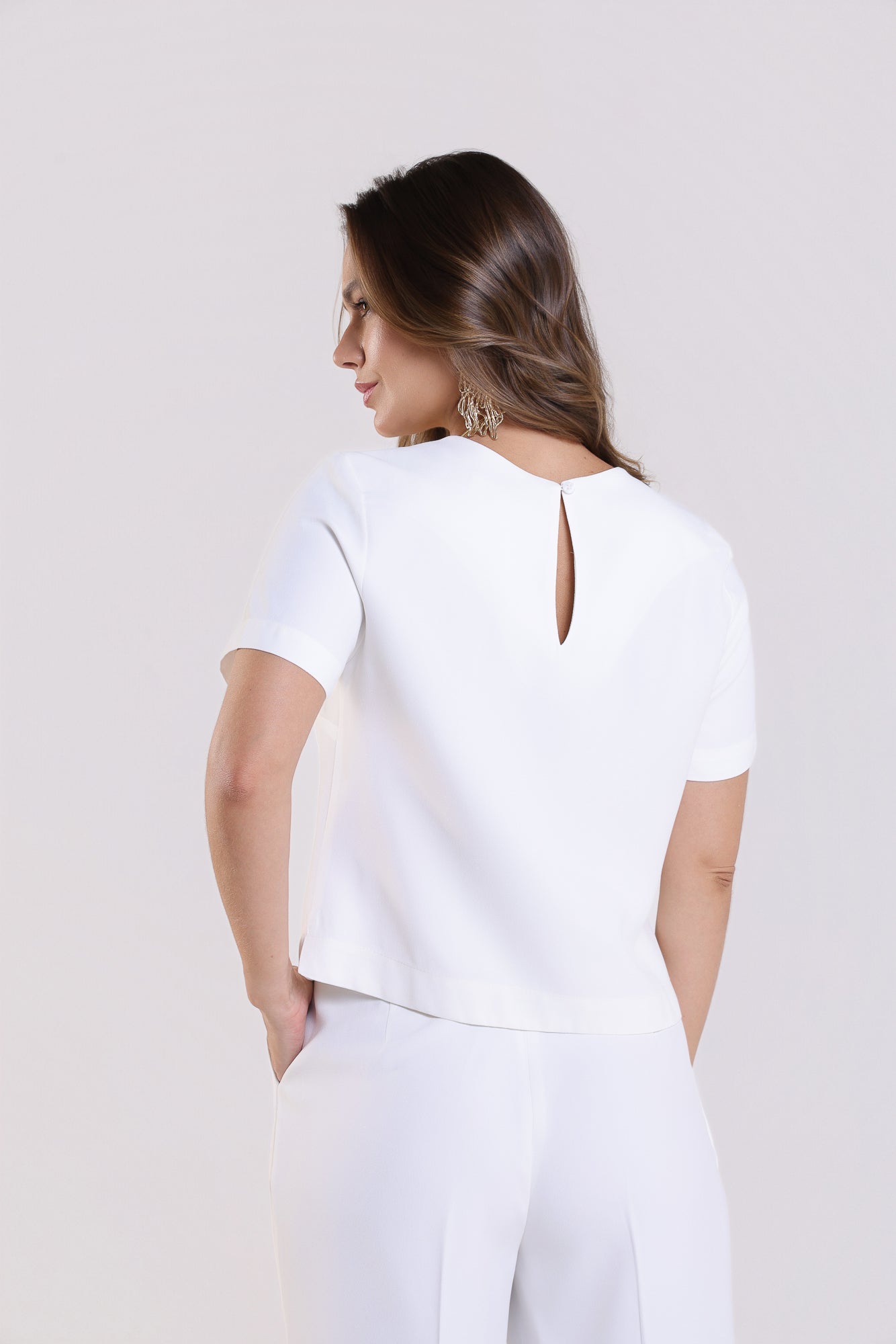 Blusa Catherine Patou Off White