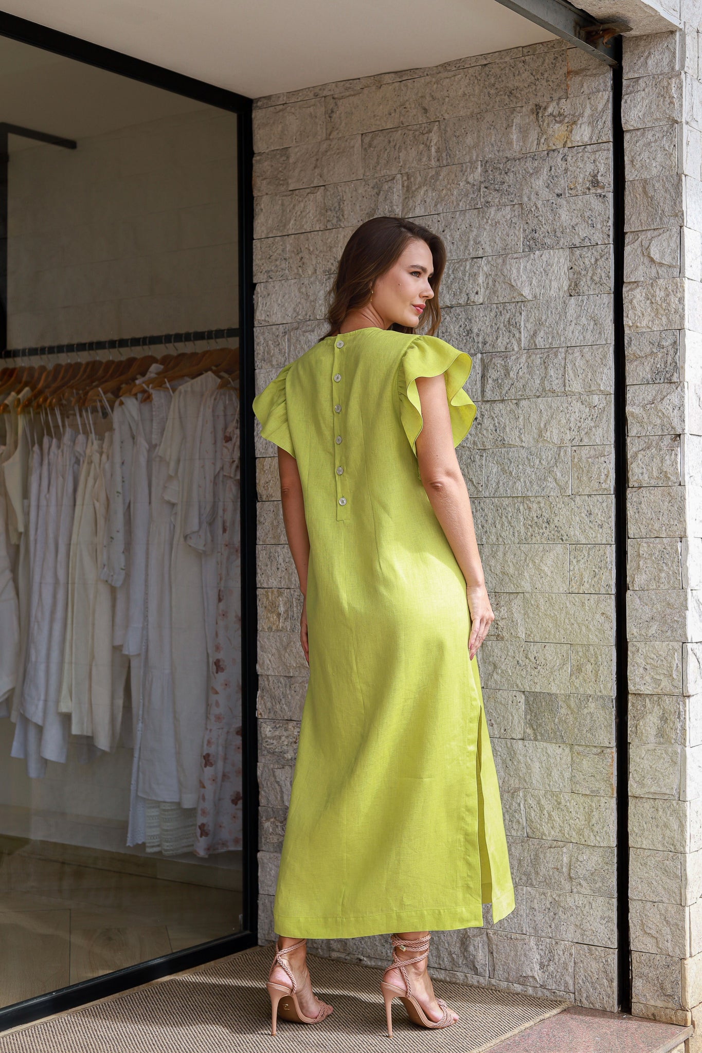 Vestido Mikkeli Verde