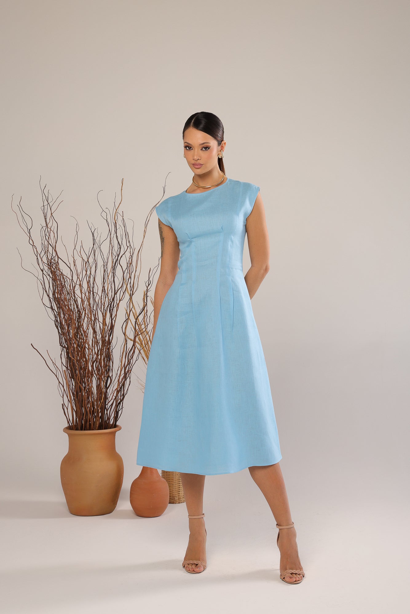 Vestido Locarno Azul