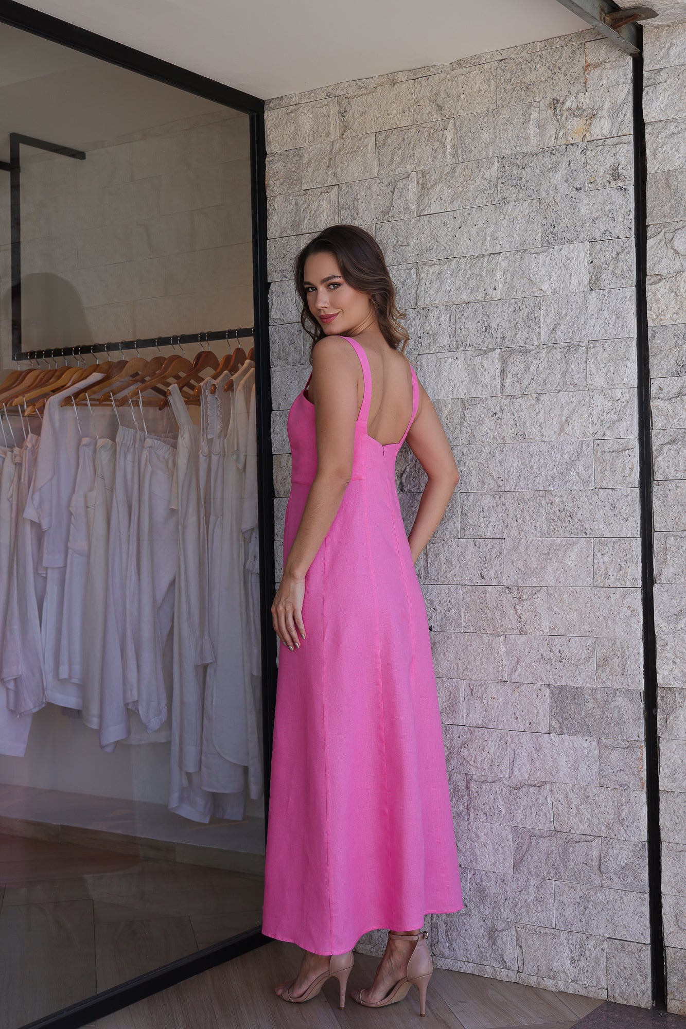 Vestido Érika Pink