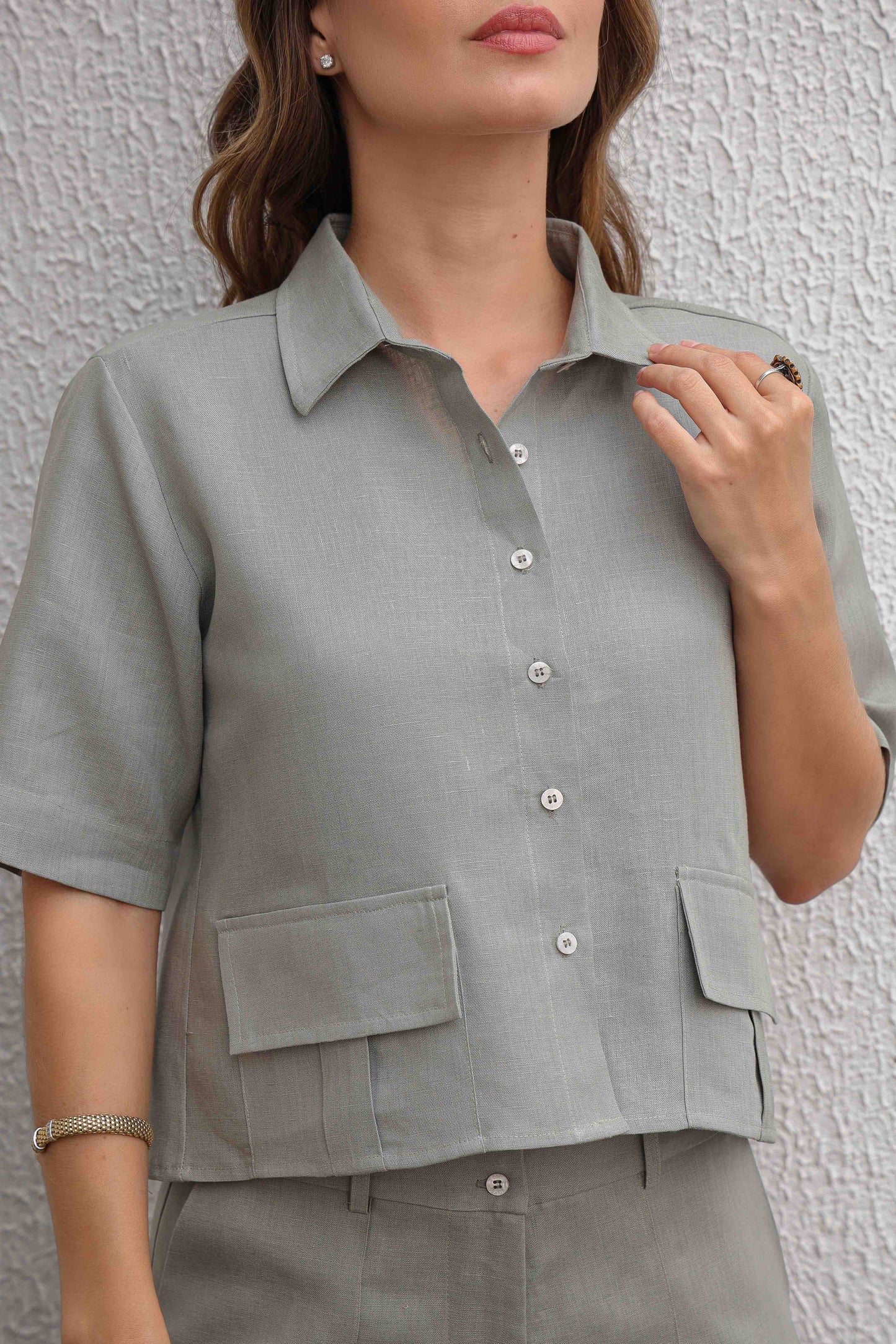 Camisa Genova Cinza