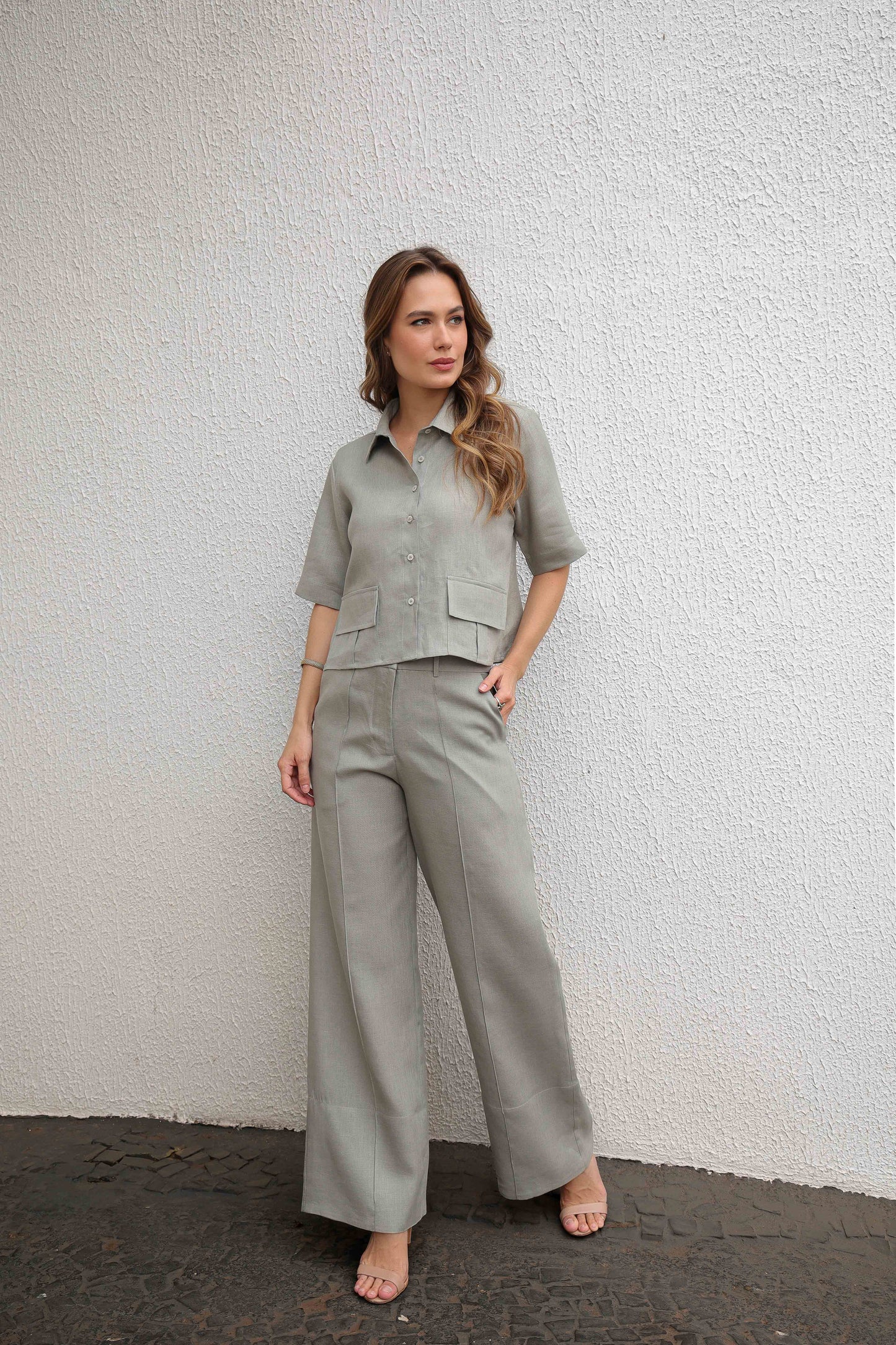 Camisa Genova Cinza