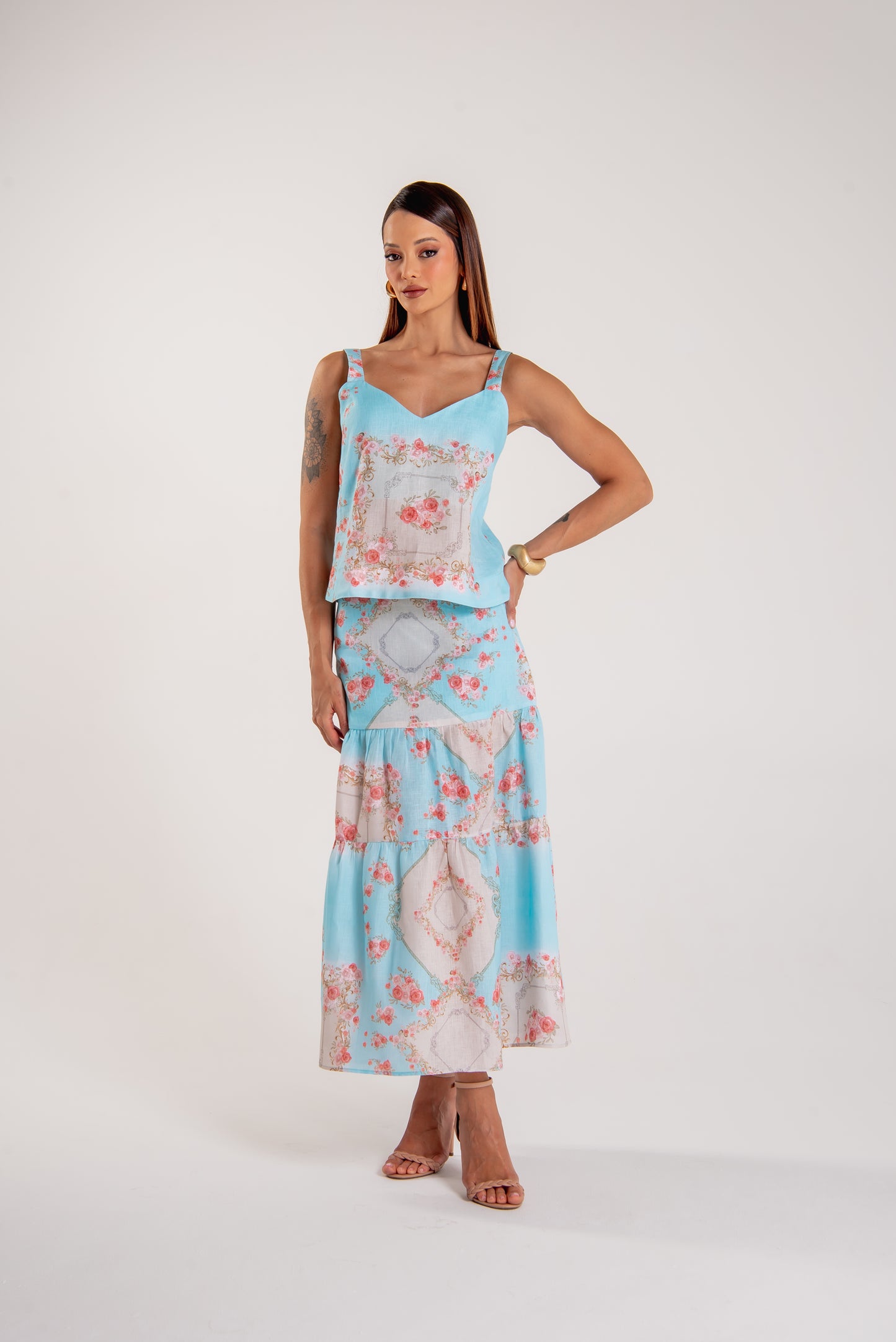 Saia Caroline Estampada