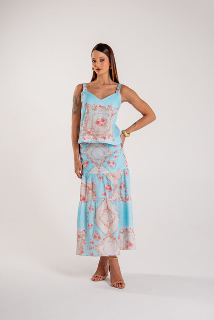 Saia Caroline Estampada