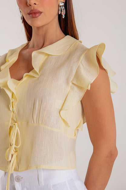 Blusa Saint Tropez Amarela