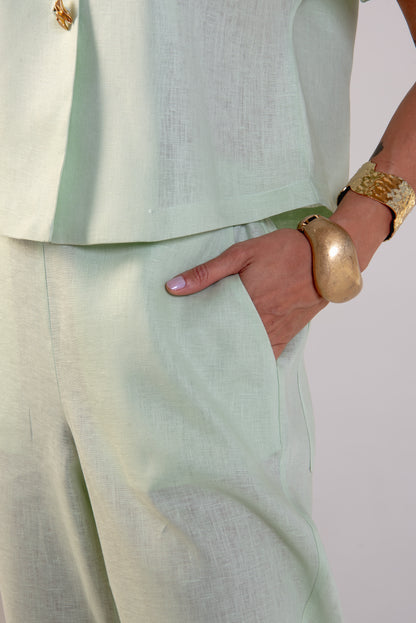 Calça Jade Verde Claro