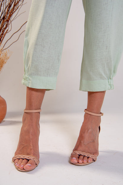 Calça Jade Verde Claro