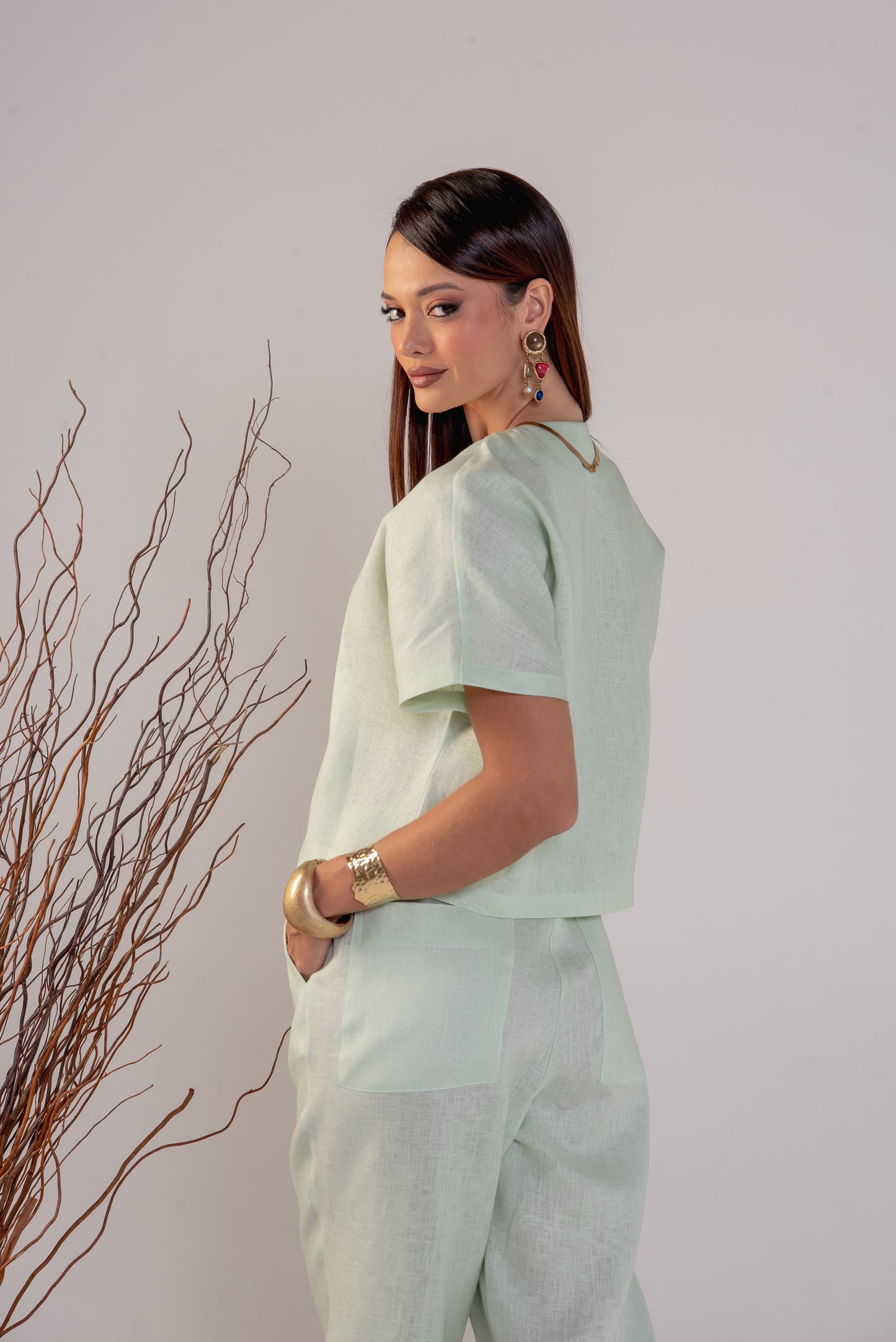 Blusa Heloíse Verde Claro
