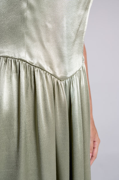 Vestido Manton Verde