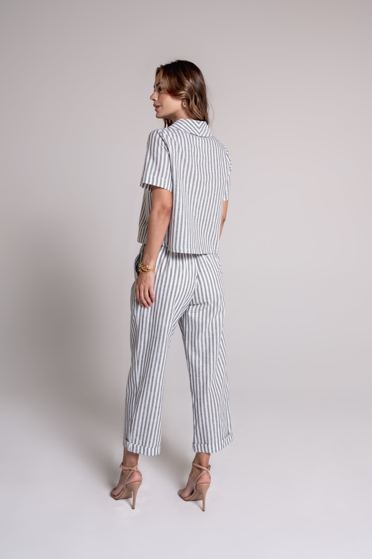 Calça Vicenza Listra Verde