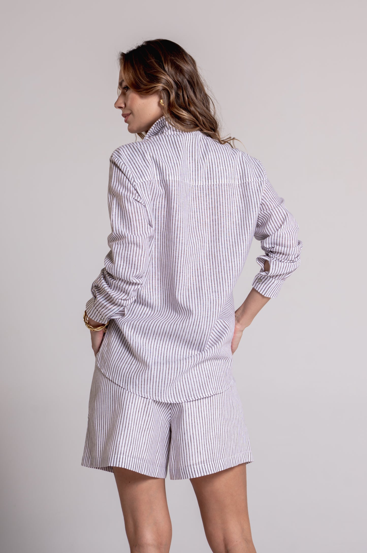 Camisa Tâmisa Listra Caqui