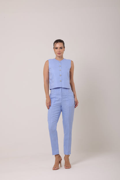 Blusa Alemanha Azul Hortência