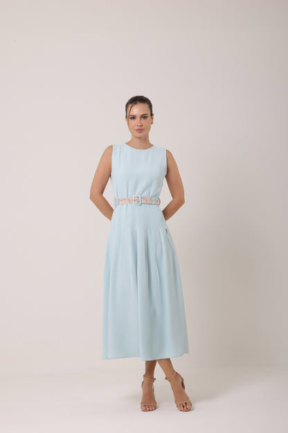 Vestido Aurora Azul