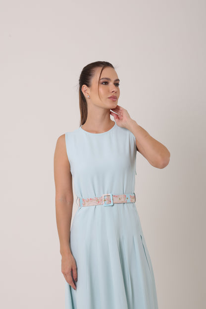 Vestido Aurora Azul