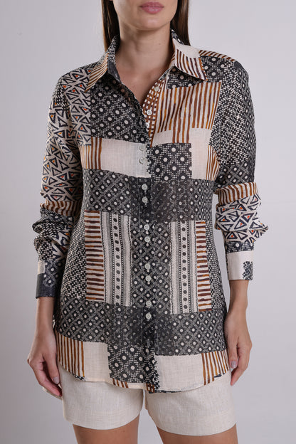 Camisa Siena Patchwork