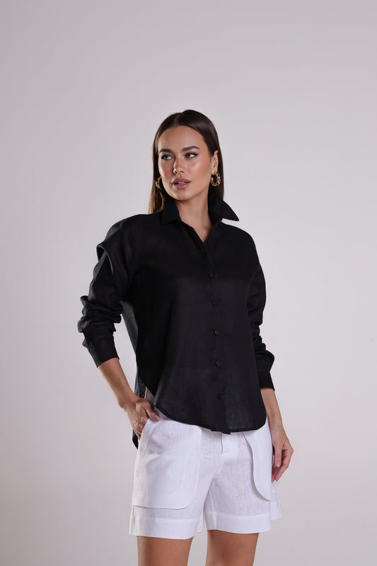 Camisa Tâmisa Preta