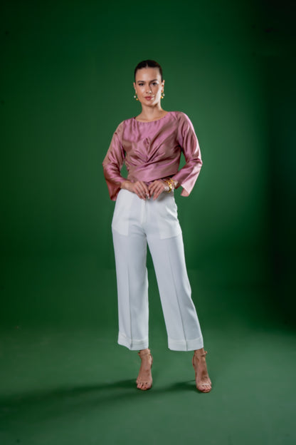 Blusa Alexia Rosa Seco