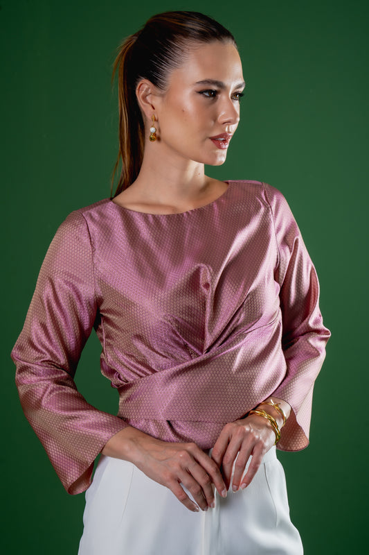 Blusa Alexia Rosa Seco