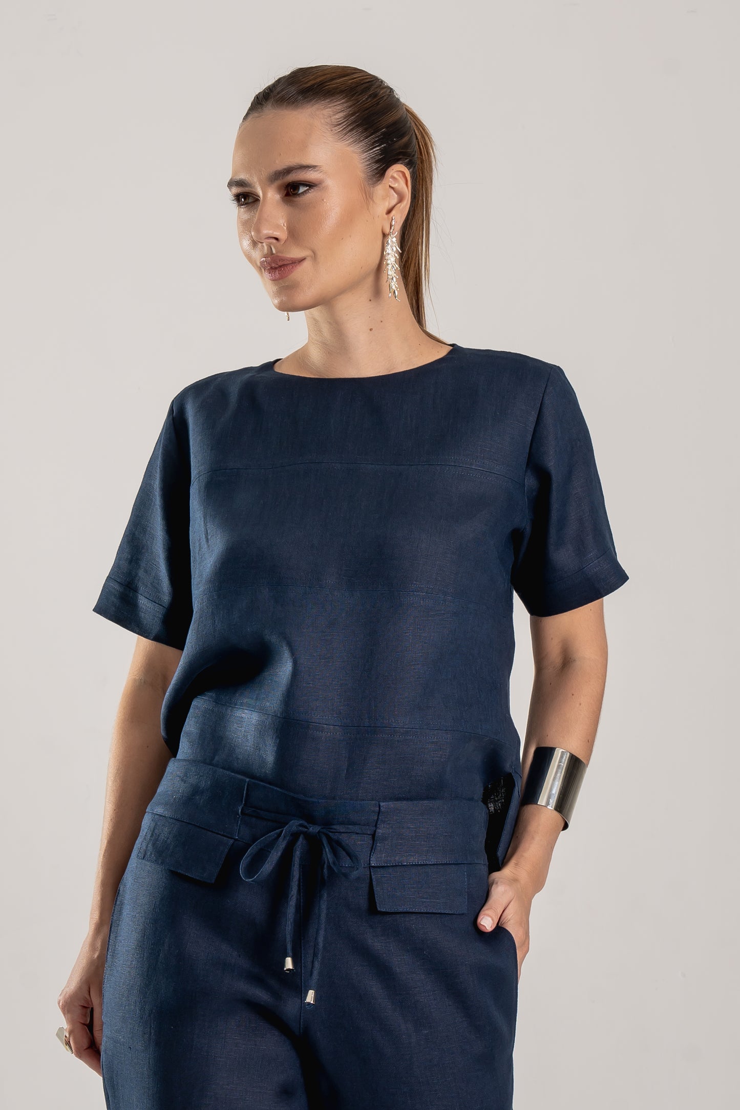 Blusa Santa Maria Marinho