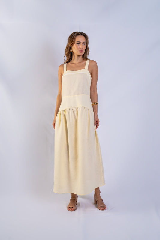 Vestido Saint Montan Amarelo