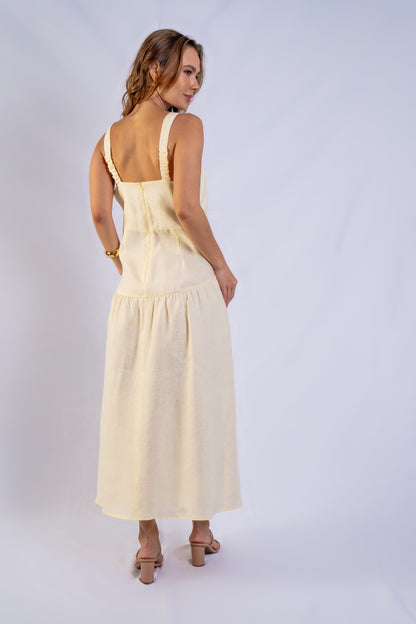 Vestido Saint Montan Amarelo