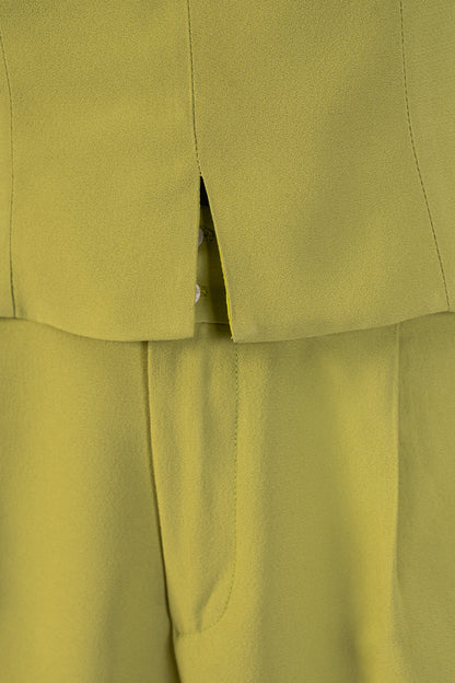 Blusa Calabria Crepe Verde