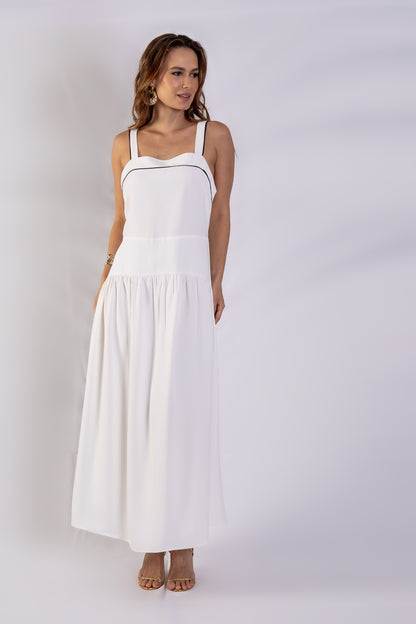 Vestido Saint Montan Crepe