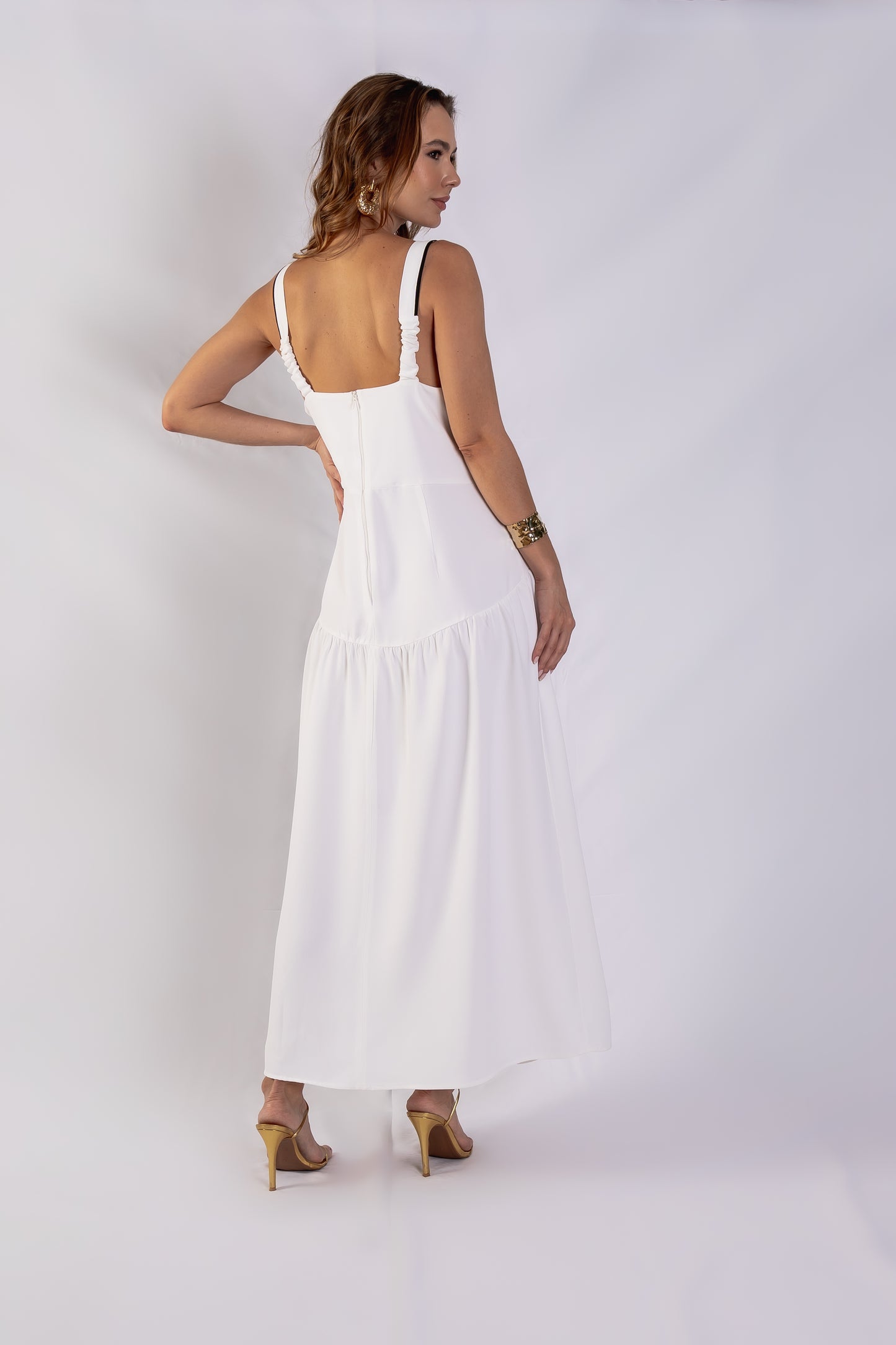 Vestido Saint Montan Crepe