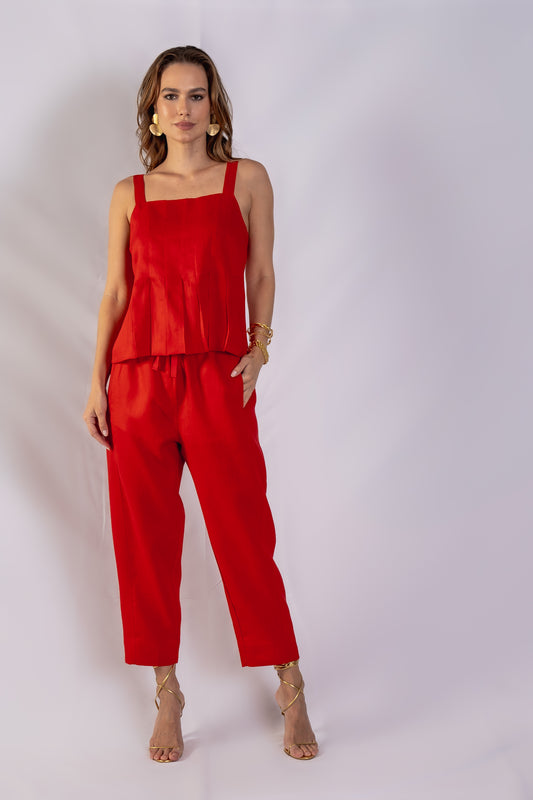 Calça Portugal Vermelha