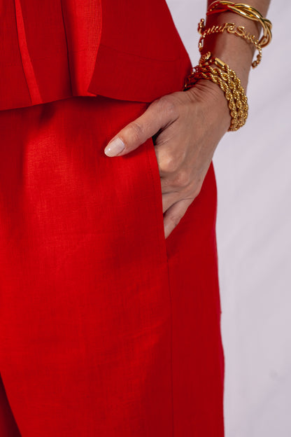 Calça Portugal Vermelha