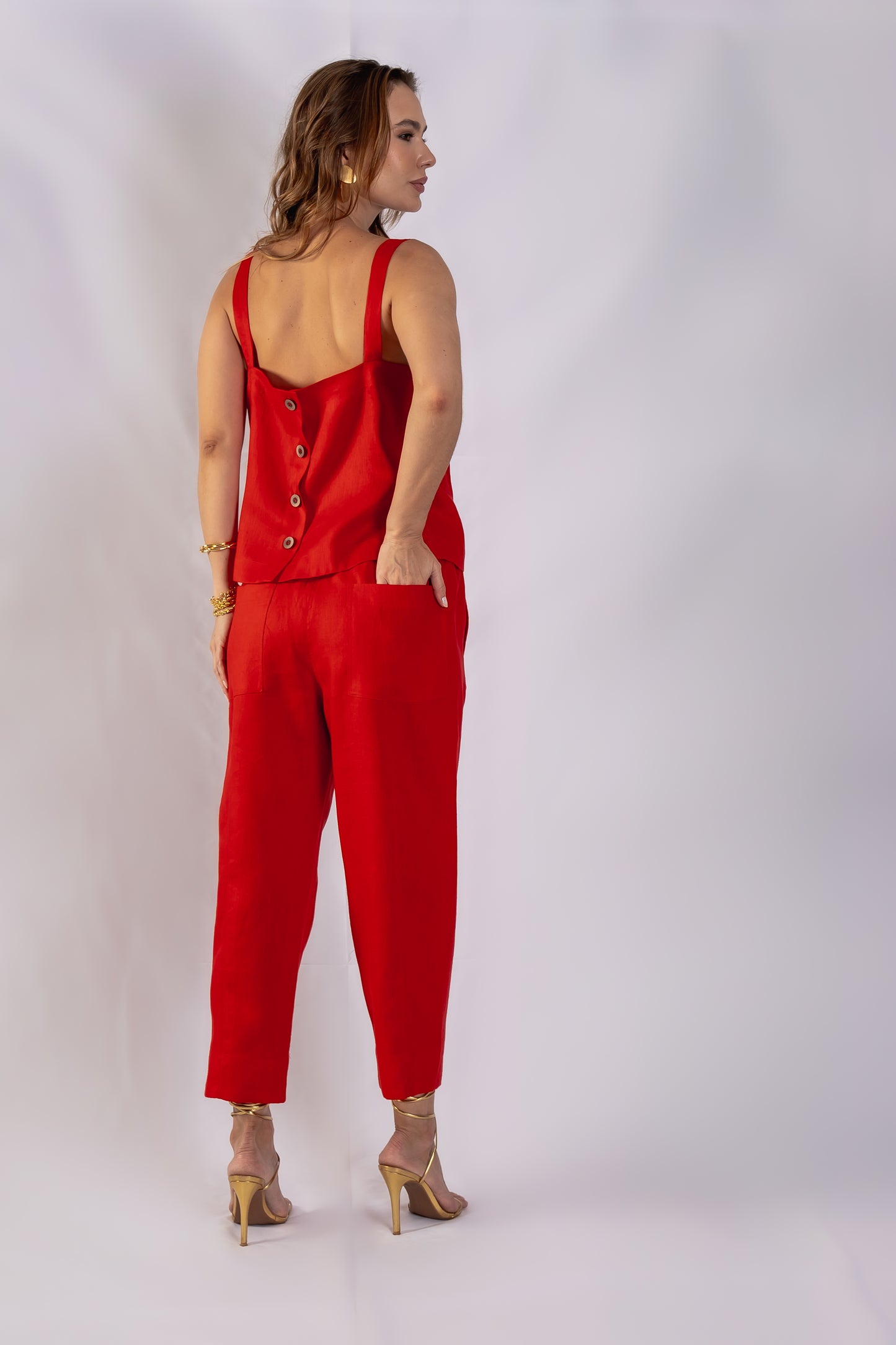 Calça Portugal Vermelha