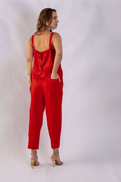 Calça Portugal Vermelha