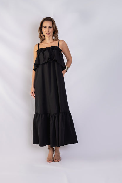 Vestido Biarritz Preto