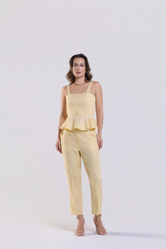 Calça Charlotte Amarela