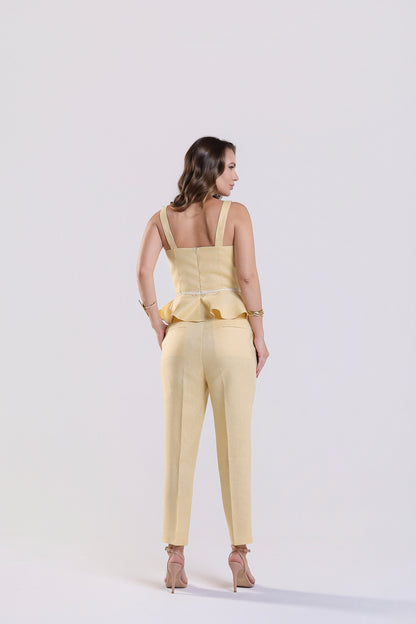 Calça Charlotte Amarela