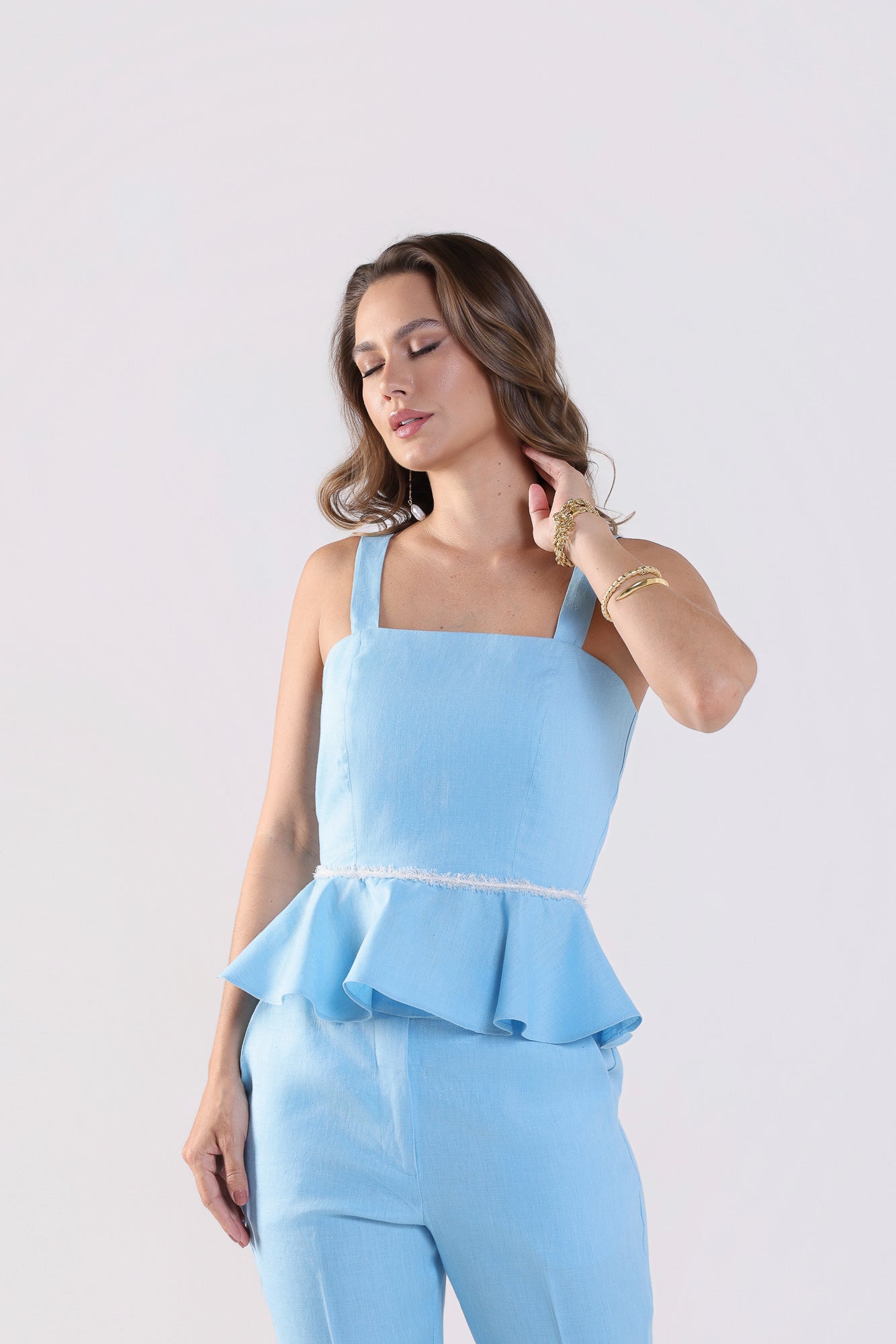Blusa Anna Azul