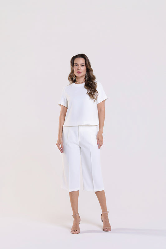 Bermuda Margot Patou Off White