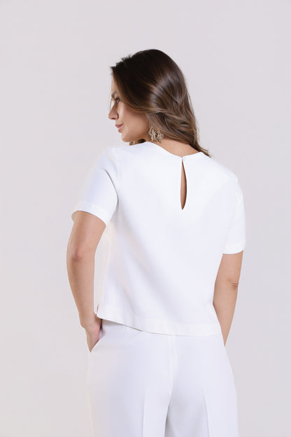 Blusa Catherine Patou Off White